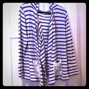 matilda jane women’s cardigan with hood